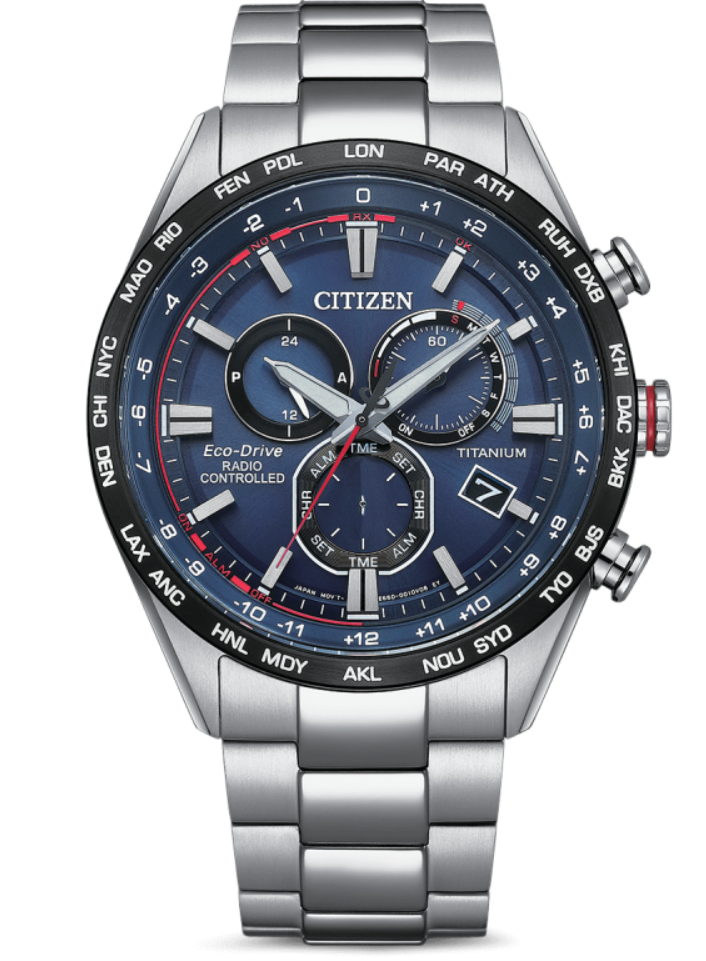 Zegarek męski Citizen Titanium CB5945-85L Eco-Drive Radio Controlled